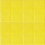 Foam 3D Plate DIY Wall Home Decoration Self-adhesion Stickers Gift Pure Color