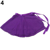 Cute Candy Color Girl Kids Ballet Chiffon Tutu Dance Princess Skirt Dancewear