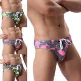 Men's Camouflage Swimwear Swimming Trunks Pants Briefs Shorts Boxers Underwear - ENSEIGNE DENIS