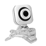 Crystal Clip HD Webcam CMOS 30FPS 0.8 Million Pixels USB 3.0 HD USB Drive-free Camera Video Call Webcam with Microphone for Computer Notebook PC