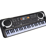 61 Keys Portable Electronic Keyboard Piano for Kids with Microphone Power Cord