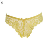 Women Sexy Cute Lace V-string Briefs Panties Thongs G-string Lingerie Underwear