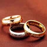 Fashion Titanium Steel Couples Lovers Wedding Party Ring Jewelry Charm Gift - ENSEIGNE DENIS