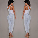Sexy Women’s Denim Slim Fit Pants Jeans Overalls Jumpsuits Fashion Rompers - ENSEIGNE DENIS