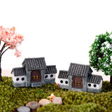 Dollhouse Miniatures DIY House Villa Woodland Fairy Planter Garden Home Decor