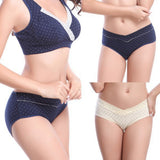 Maternity Pregnant Women Crossover Low Rise Support Underpants Underwear Briefs