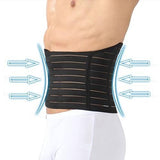 Men's Adjustable Slimming Waist Tummy Fat Burner Belt Body Shaper Waistband