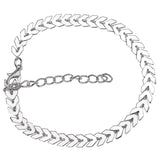 3Pcs Vintage Women Sequins Anklet Set Beach Style Foot Boho Jewelry Prom Gift