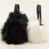Luxury Plush Fluffy Long Handbag Women Crossbody Pouch Evening Party Prom Purse