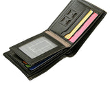 Men's Classic Faux Leather Bifold Wallet Money Credit/ID Card Holder Slim Purse