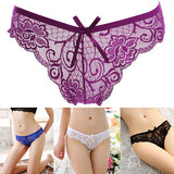 Women Sexy Cute Lace V-string Briefs Panties Thongs G-string Lingerie Underwear