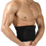 Men's Adjustable Slimming Waist Tummy Fat Burner Belt Body Shaper Waistband