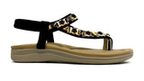 Link Comfort Sandal Black