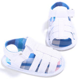 Fashion Baby Boy Cotton Cloth Soft Sole Sandals Prewalker Summer Anti-Skid Shoes
