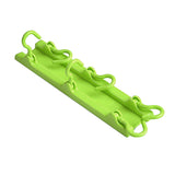 Home Bathroom Kitchen Plastic Hanger Rack Towel Hat Utensil Wall Mounted Hook