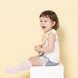 Newborn Baby Girls Sweet Cotton Summer Anti-slip Sole Breathable Knee High Socks