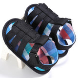 Fashion Baby Boy Cotton Cloth Soft Sole Sandals Prewalker Summer Anti-Skid Shoes