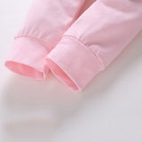 Fashion Baby Girls Hello Fox Long Sleeve Pullover Romper Pants Outfits Cloth Set