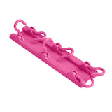 Home Bathroom Kitchen Plastic Hanger Rack Towel Hat Utensil Wall Mounted Hook