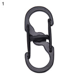 8-Shaped Outdoor Hook Buckle Snap Clip Mount Climbing Carabiner Chain Key Chain