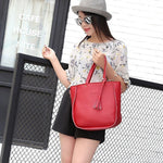 4Pcs Luxury Fashion Women Tassels Wallet Card Holder Handbag Crossbody Bag Set
