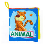 Intelligence Development Funny Cloth Cognize Book Educational Toy for Kids Baby