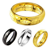 Fashion Titanium Steel Couples Lovers Wedding Party Ring Jewelry Charm Gift - ENSEIGNE DENIS