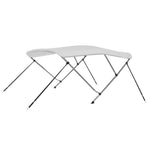 3 Bow Bimini Top White 6'x4.6'x4.6'