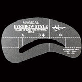 24Styles/Set Reusable Eyebrow Stencil Brow Shaping Template Makeup Beauty Tool