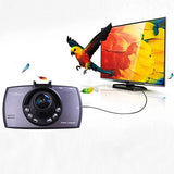 1080P 2.7 Inch LCD Car Camera Full HD Dash Cam Crash DVR G-sensor Night Vision HDMI