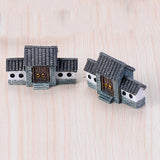 Dollhouse Miniatures DIY House Villa Woodland Fairy Planter Garden Home Decor