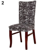 Elastic Flower Hotel Home Dining Room Wedding Banquet Party Seat Chair Cover