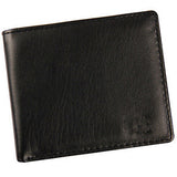 Men's Faux Leather Wallet Coin Card Money Holder Horizontal Bifold Slim Purse