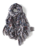 Women Lightweight New Designs Long Cotton Touch Shawl Wrap Warm Scarves