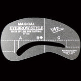 24Styles/Set Reusable Eyebrow Stencil Brow Shaping Template Makeup Beauty Tool