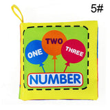 Intelligence Development Funny Cloth Cognize Book Educational Toy for Kids Baby