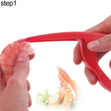 Creative Kitchen Prawn Peeler Shrimp Deveiner Remover Peel Device Portable Tool