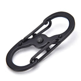 8-Shaped Outdoor Hook Buckle Snap Clip Mount Climbing Carabiner Chain Key Chain