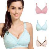 Cotton Soft Nursing Maternity Feeding Wireless Pregnant Women Mother Sleep Bra - ENSEIGNE DENIS