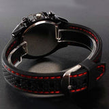 Men Fashion Silicone Band Round Dial Analog Quartz Wristwatch Sports Wrist Watch - ENSEIGNE DENIS
