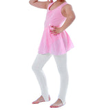 Cute Candy Color Girl Kids Ballet Chiffon Tutu Dance Princess Skirt Dancewear