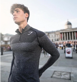Fitness running round neck quick-drying breathable training suit