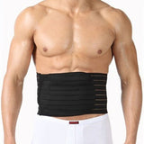 Men's Adjustable Slimming Waist Tummy Fat Burner Belt Body Shaper Waistband