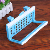Foldable Plastic Garbage Bag Rack Hanging Trash Shelf Kitchen Rubbish Holder