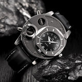 V8 Cool Men's Silicone Band Bolts Round Dial Sports Analog Quartz Wrist Watch