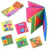Infant Baby Children Kids Intelligence Development Cloth Book Cognize Book Toys