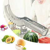 Stainless Steel Watermelon Cantaloupe Slicer Cutter Server Corer Scoop Utensil