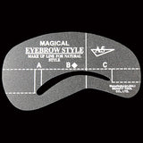 24Styles/Set Reusable Eyebrow Stencil Brow Shaping Template Makeup Beauty Tool