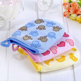 1PC Baby Kid Cartoon Soft Bathing Mitt Glove Foam Rub Shower Sponge