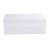 Candy Color Clear Plastic Shoebox Lady Stackable Shoes Storage Box Drawer Unit